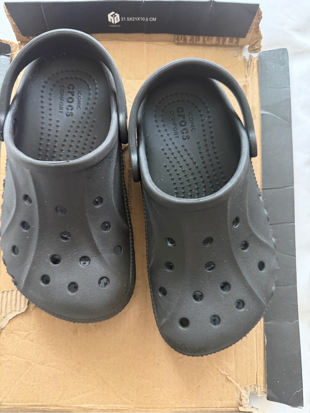CROCS Kids Classic Clog in Black